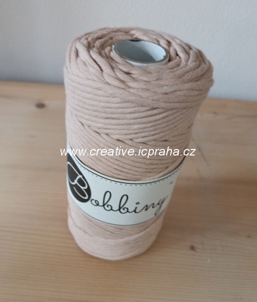 BobbinyMacrame Regular100m/3mm - Biscuit